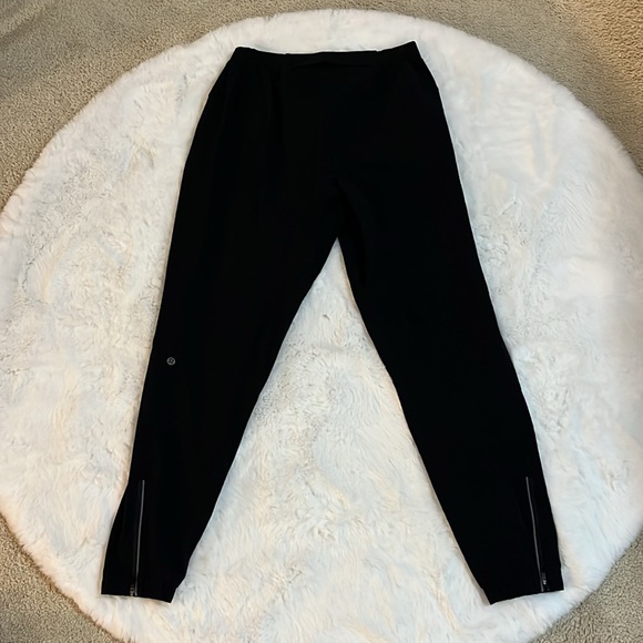 MENS ALL BLACK LULU-LEMON JOGGERS - Picture 3 of 6